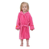 Baby Robe Cartoon Hoodies Girl Boys Sleepwear Good Quality Bath Towels Kids Soft Bathrobe Pajamas Children's Clothing