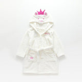 Children Cartoon Robes Animal Boys Girls Flannel Pajamas sleepwear  Baby Bathrobe Romper kids Home wear Dinosaur pijamas Cloak