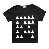 Children t shirts Letter  Clothes T Shirts For Girls Boys t-shirts casual Kids Short Sleeve Baby Children's Clothing