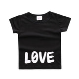 Children t shirts Letter  Clothes T Shirts For Girls Boys t-shirts casual Kids Short Sleeve Baby Children's Clothing