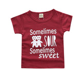 Children t shirts Letter  Clothes T Shirts For Girls Boys t-shirts casual Kids Short Sleeve Baby Children's Clothing