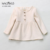 Kacakid Spring cute baby girls Tees shirt kids cotton T-shirt children long sleeve tops Sweatshirts