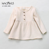 Kacakid Spring cute baby girls Tees shirt kids cotton T-shirt children long sleeve tops Sweatshirts