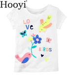 100% Cotton Baby Girl Clothes Kids Tops Girl's Tees Shirts Cute Outfits Infant Clothing T Shirts Fashion Children 6-24 Month