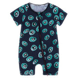 SR367 Fashion Baby Clothes Summer Children's Jumpsuit for Boys and Girls Cotton Ropmers Casual Sports Suit Babies Overalls