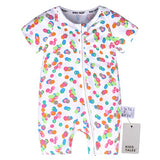 SR367 Fashion Baby Clothes Summer Children's Jumpsuit for Boys and Girls Cotton Ropmers Casual Sports Suit Babies Overalls