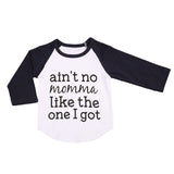 Cotton Newborn Infant Baby Boy Girl Clothing Tops Long Sleeve T-shirt Tops Letter Cute Cotton Clothes