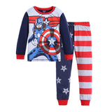 Children's Clothing Sets Boys Sleepwear Clothes Kids Batman Pajamas Set Baby Girls Cotton Cartoon Pijamas Spring Autumn Pyjamas