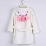 Children Cartoon Robes Animal Boys Girls Flannel Pajamas sleepwear  Baby Bathrobe Romper kids Home wear Dinosaur pijamas Cloak