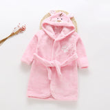 Children Cartoon Robes Animal Boys Girls Flannel Pajamas sleepwear  Baby Bathrobe Romper kids Home wear Dinosaur pijamas Cloak