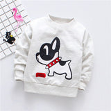 Baby T shirts Dog Pattern Cotton Boys T shirts For Baby Boy Spring Long Sleeve Kids Clothes Tees Baby Boys T-shirts Cute Tops