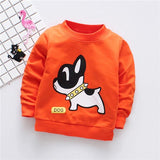 Baby T shirts Dog Pattern Cotton Boys T shirts For Baby Boy Spring Long Sleeve Kids Clothes Tees Baby Boys T-shirts Cute Tops