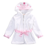 2017 Kawaii Flannel Unisex Character Sleepwear Robe Spring Winter Boy Girl Animal Robes Plush Baby  Infant Bath Bathrobe Panda