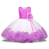 1 Year Birthday Baby Girl Party Dress Baptism Infant Christening Gown Newborn Toddlers Bebes Kids Clothes 6 9 12 18 Months SQ346