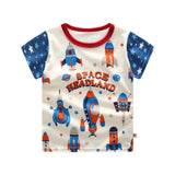 Baby Boys shirts Summer 2019 New Cotton Cartoon Baby Clothes Toddler Baby Boy Clothing Newborn Baby Boy t shirts