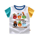 Baby Boys shirts Summer 2019 New Cotton Cartoon Baby Clothes Toddler Baby Boy Clothing Newborn Baby Boy t shirts