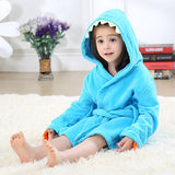 Cute Baby Bathrobes for Girls Pajamas Kids Dinosaur Hooded Beach Towel Boys Bath Robe Pajamas Baby Sleepwear Children Clothing