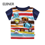 Baby Boys shirts Summer 2019 New Cotton Cartoon Baby Clothes Toddler Baby Boy Clothing Newborn Baby Boy t shirts