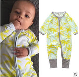 New Retail  new Newborn infants baby boy and girl wear mickey even climb clothes conjoined ha garments