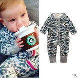 New Retail  new Newborn infants baby boy and girl wear mickey even climb clothes conjoined ha garments