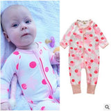 New Retail  new Newborn infants baby boy and girl wear mickey even climb clothes conjoined ha garments