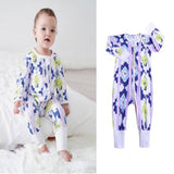 New Retail  new Newborn infants baby boy and girl wear mickey even climb clothes conjoined ha garments