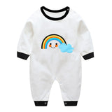 VTOM Baby Infant  Rompers Baby Boys Girls Long-Sleeved Rompers Cartoon Infant Jumpsuit  Baby Toddler Clothes BB8-2