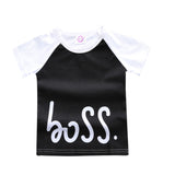Children t shirts Letter  Clothes T Shirts For Girls Boys t-shirts casual Kids Short Sleeve Baby Children's Clothing