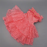 Clothes for doll fit 43-45cm Bald head baby toy new born doll and American doll fashion Ballet princess dress