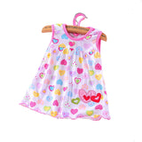 2019 Cute Vestido infantil Baby Girl Dress Cotton Regular Sleeveless A-Line Dresses Casual Clothing Mini Princess 0-24 Months